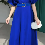Ženska Elegantna Haljina za Kancelariju i Zabave - A-Kroj