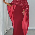 Plus Size, Elegantna Večernja Haljina za Formalne Zabave i Gala