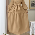 Ženska Elegantna Haljina sa Dugim Rukavima