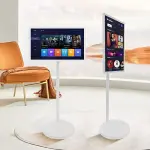 Smart touch TV Floor Standing Roller