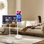 Smart touch TV Floor Standing Roller